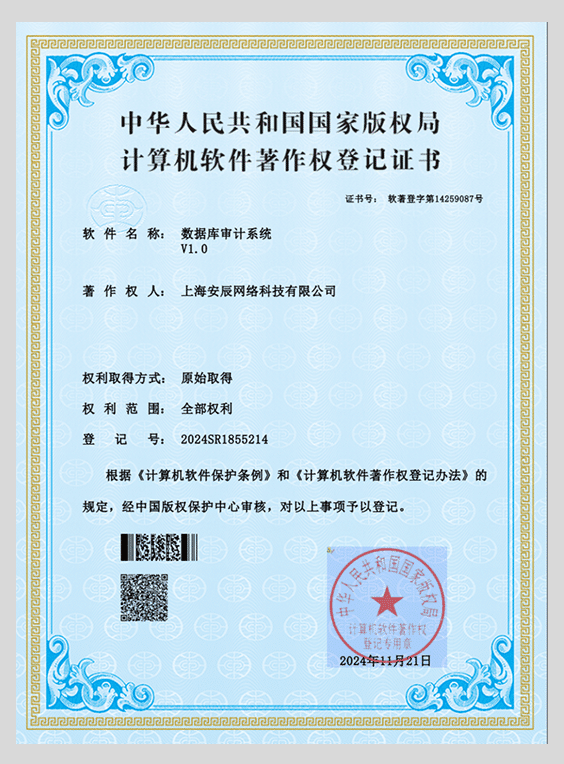 数据库审计系统-软著